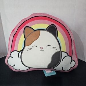 Squishmallows Cam Calico Cat Pillow New Plush Stuffed Animal Kitty Cat 😺 L👀K